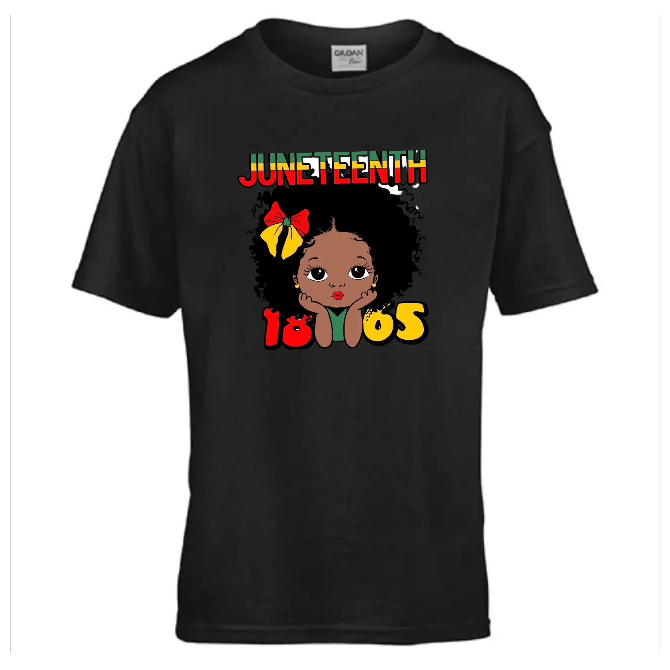 1865 JUNETEENTH LETTER GRAFIC SHIRT