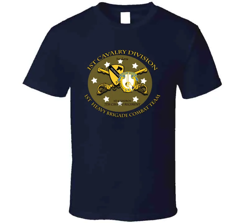 1st Heavy Brigade Combat Team, 1st Cav Div, 1st Squadron, 7th Cavalry T Shirt and Hoodie