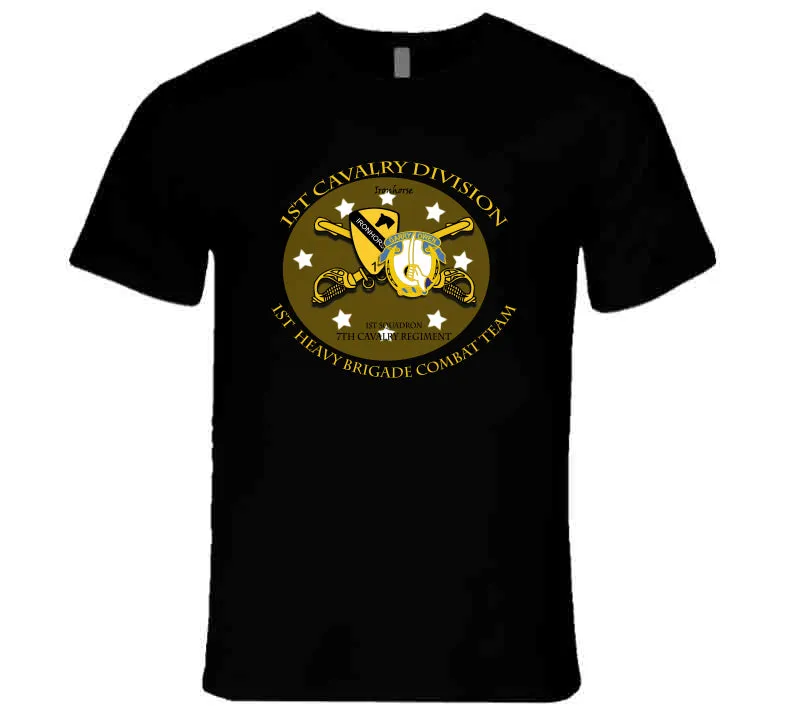 1st Heavy Brigade Combat Team, 1st Cav Div, 1st Squadron, 7th Cavalry T Shirt and Hoodie