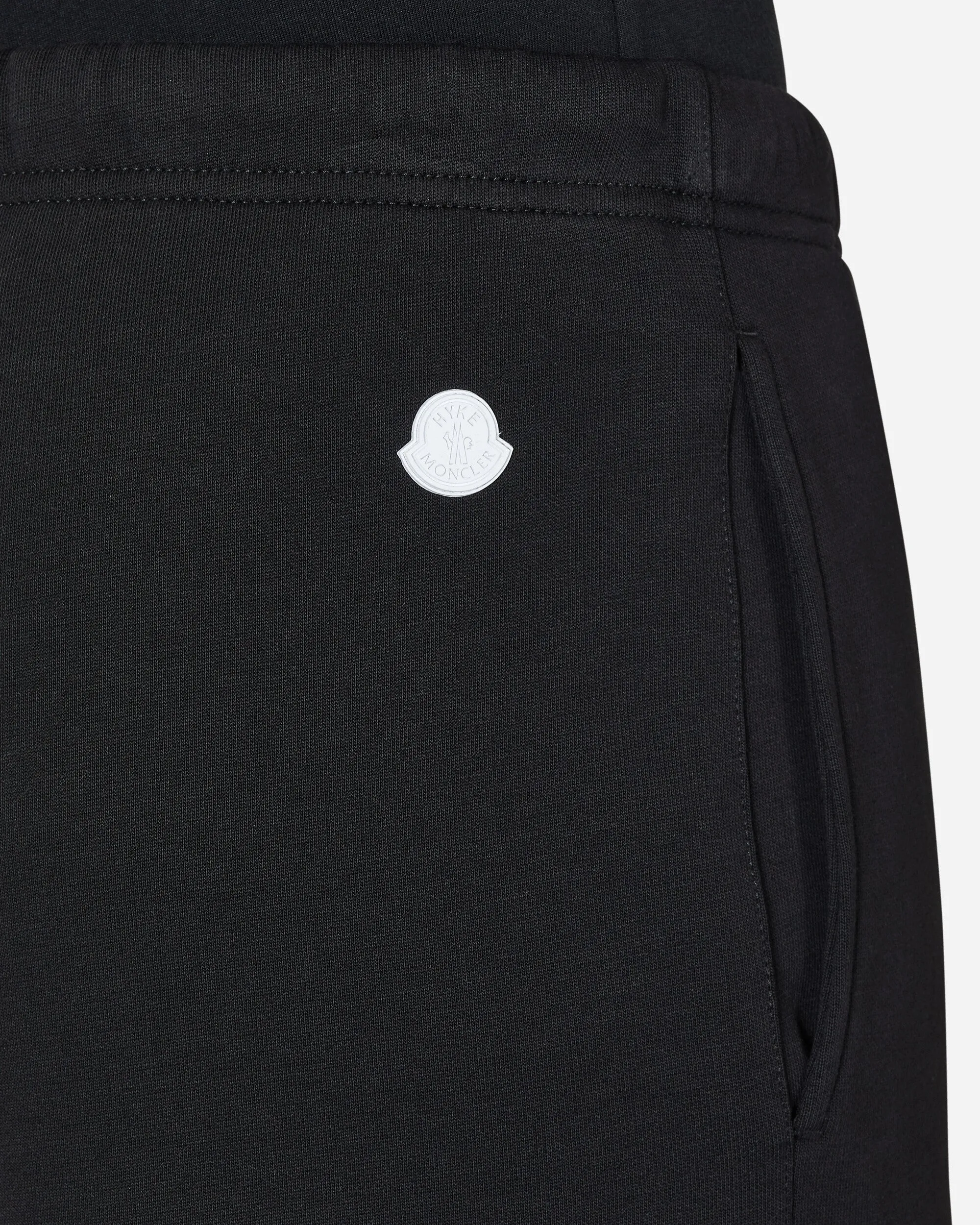 4 Moncler HYKE Logo Sweatpants Black