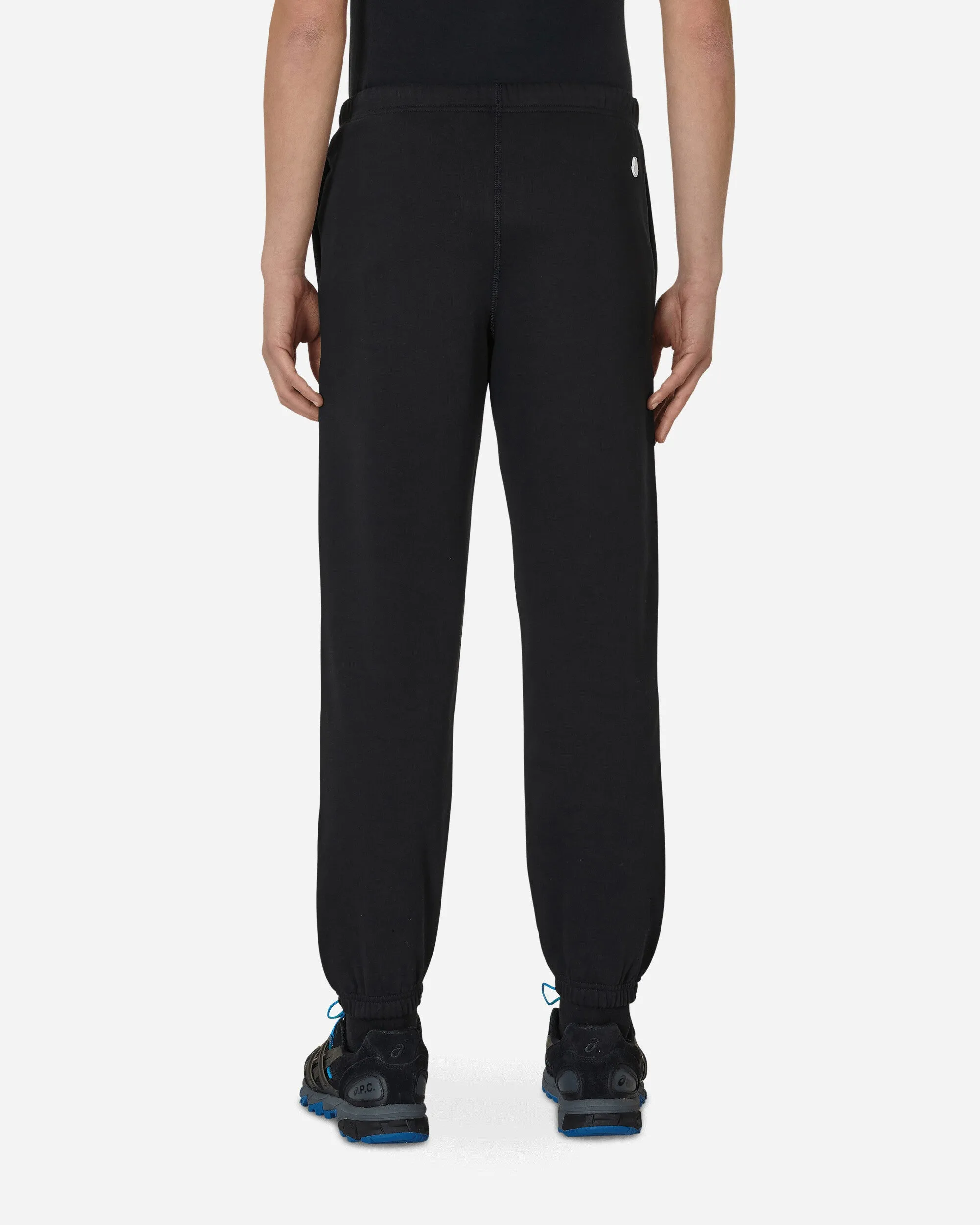 4 Moncler HYKE Logo Sweatpants Black