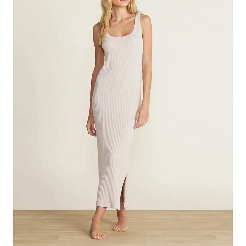 BAREFOOT DREAMS | CozyChic Ultra Lite Ribbed Square Neck Dress