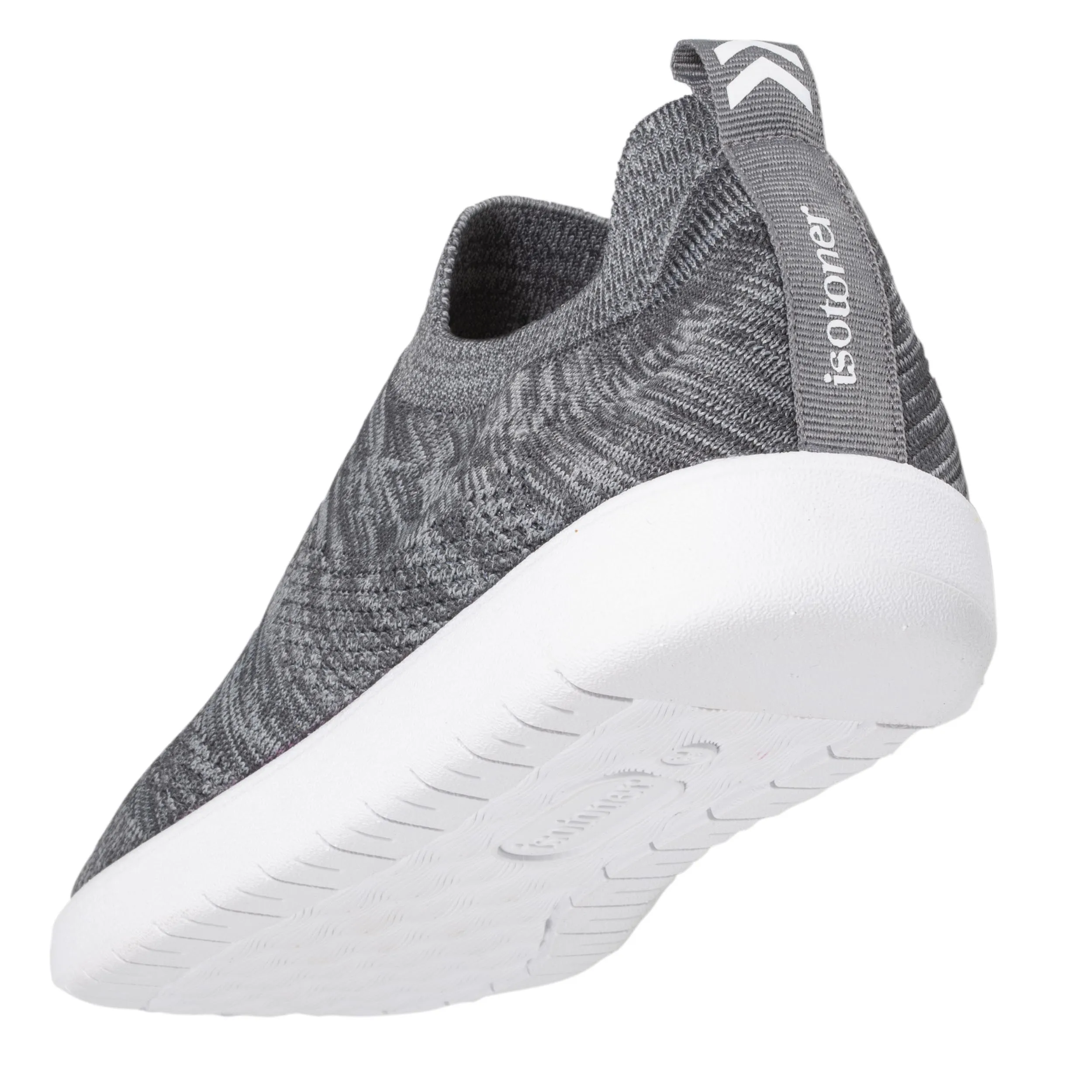 Baskets Confort Homme slip-on sport Gris