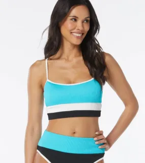 BEACH HOUSE SPORT REVIVE COLOR BLOCK CROP TOP