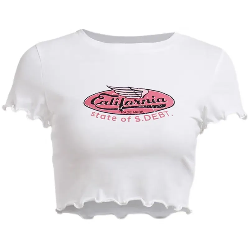 California Print T-Shirt