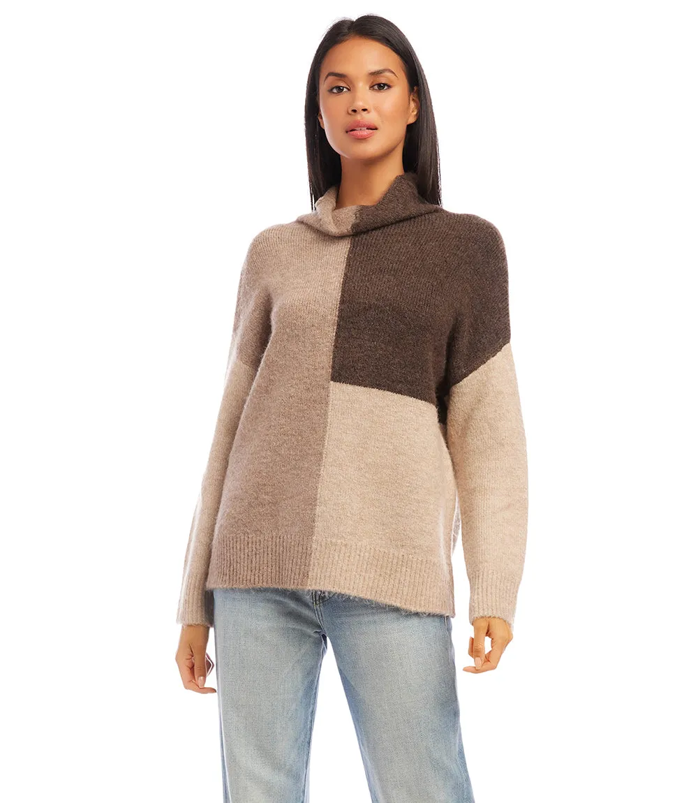 Colorblock Sweater