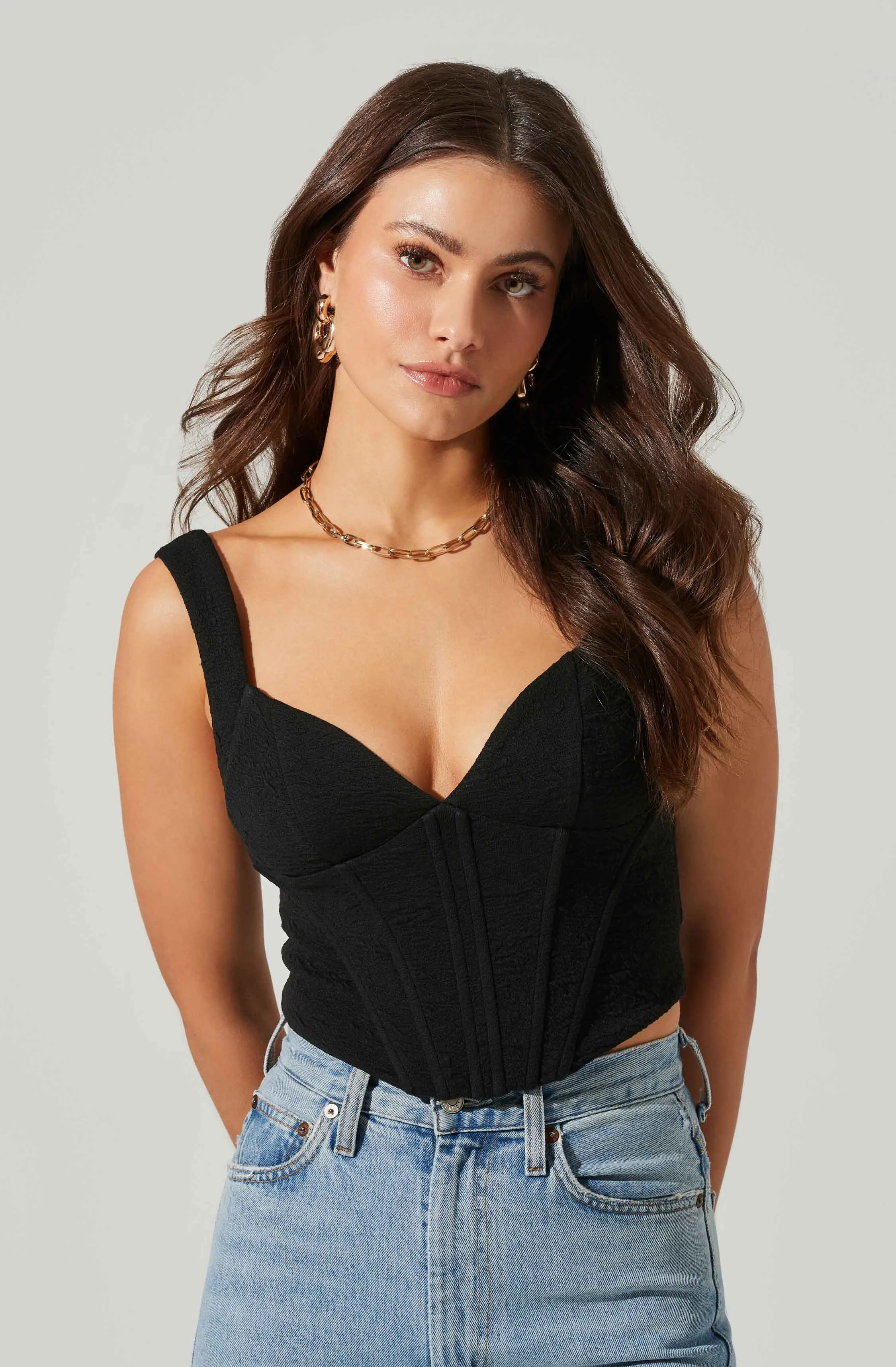 Corset Tank Top