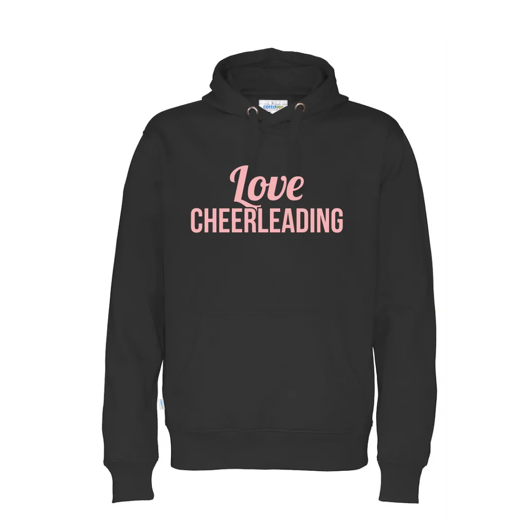 Cottover Love Cheerleading hoodie (organic)