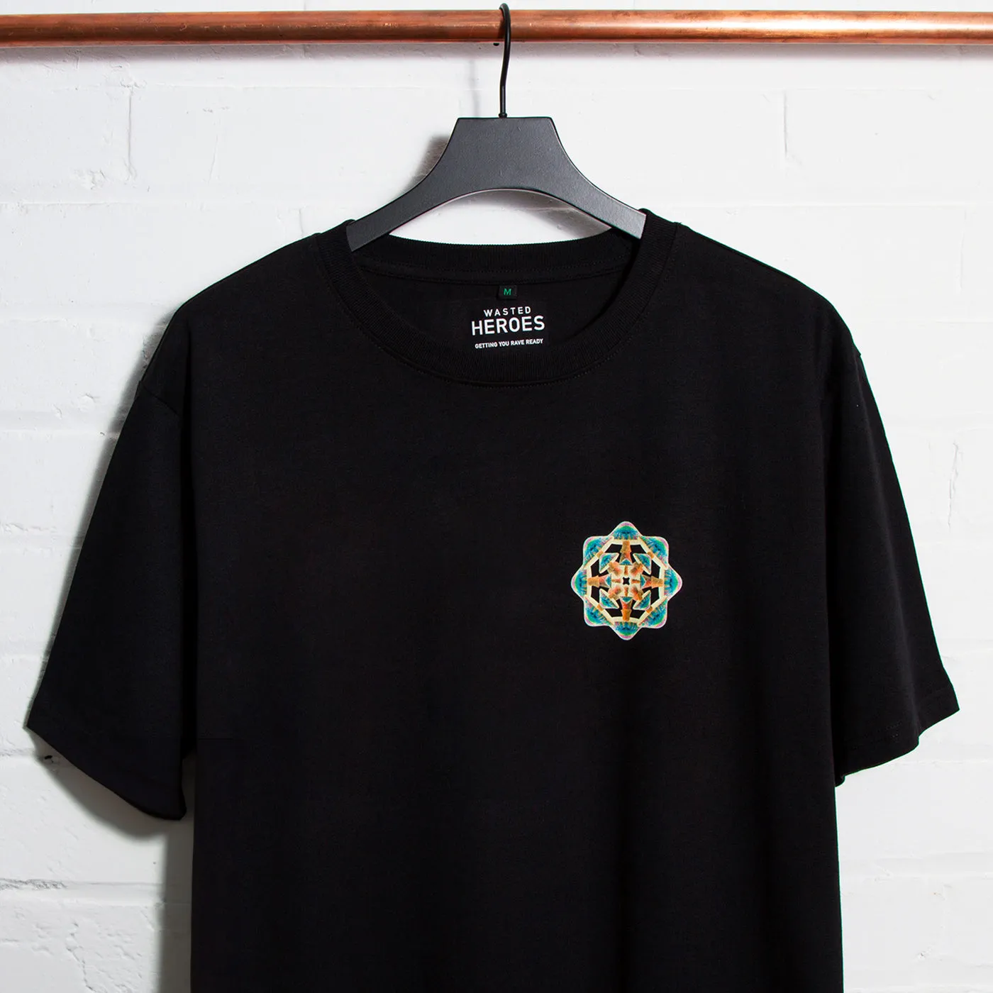 Crest Staroom - Tshirt - Black