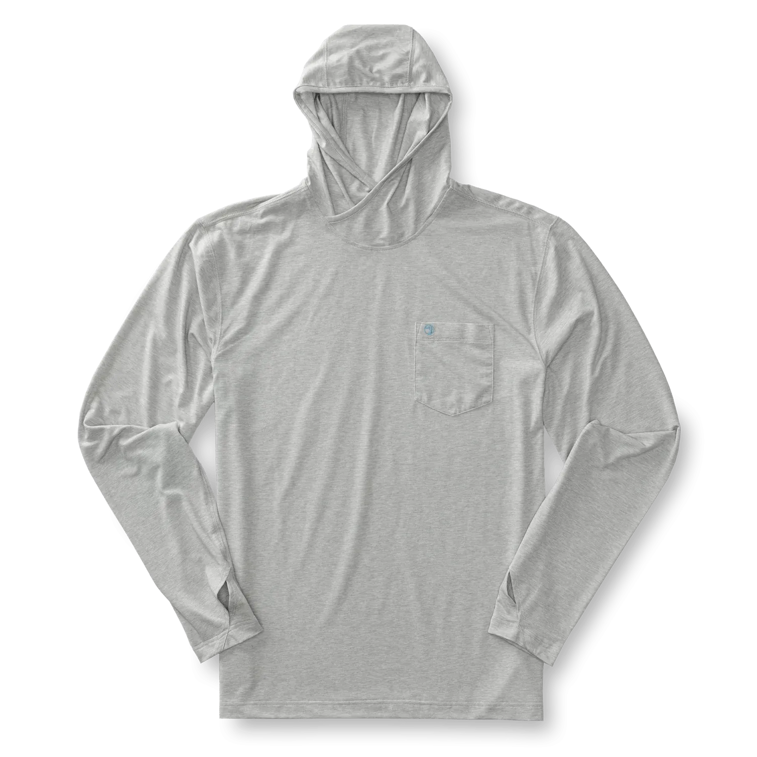 Duck Head Longsleeve Windward Performance Hooded T-Shirt - Men's