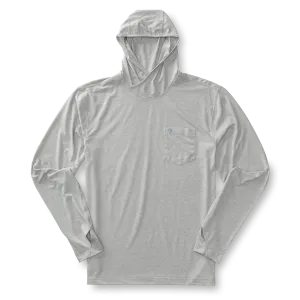 Duck Head Longsleeve Windward Performance Hooded T-Shirt - Men's