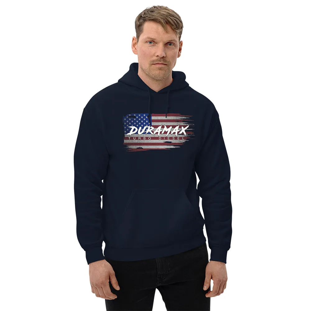 Duramax American Battle Flag Hoodie Sweatshirt