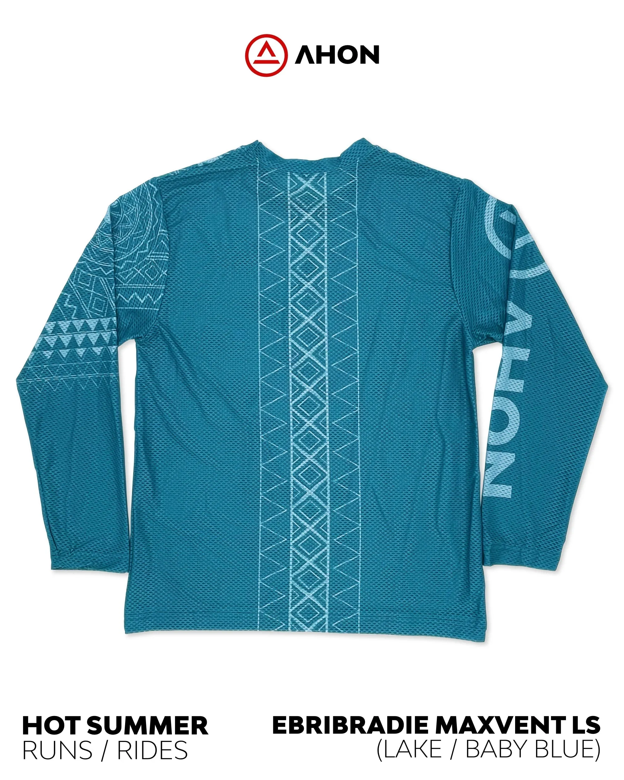 EbriBradie Maxvent LS Shirt (lake / baby blue) - dri fit mesh