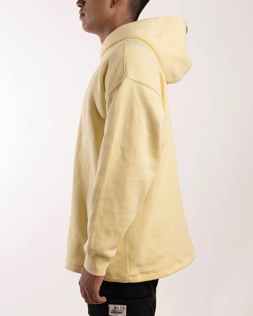 FEAR OF GOD ESSENTIALS YELLOW RELAXED HOODIE