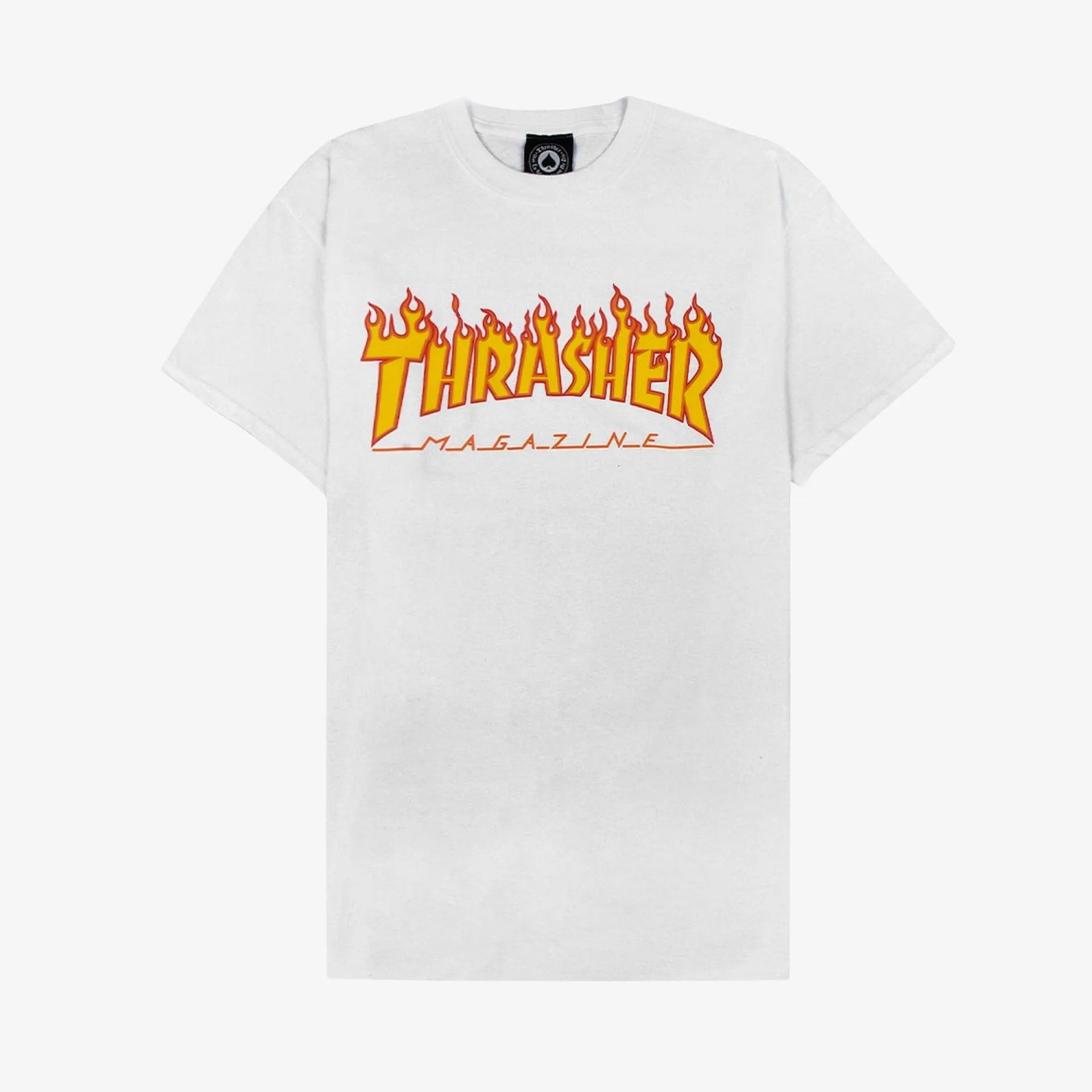 FLAME LOGO T-SHIRT 'WHITE'