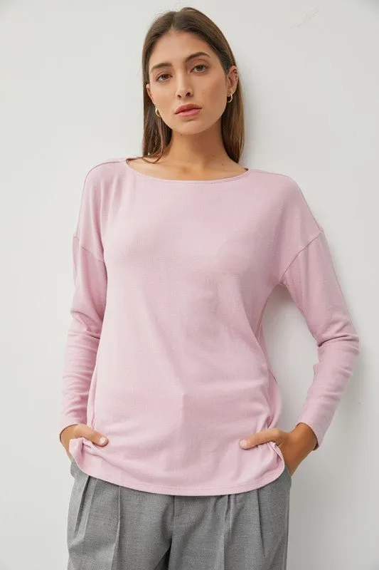 Hacci Wide Neck Top