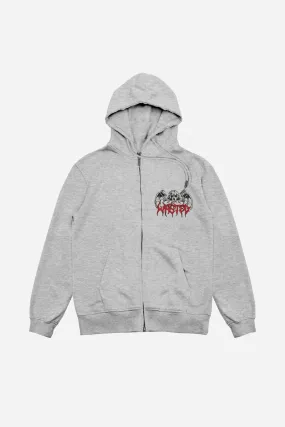 Hoodie Zip Bones