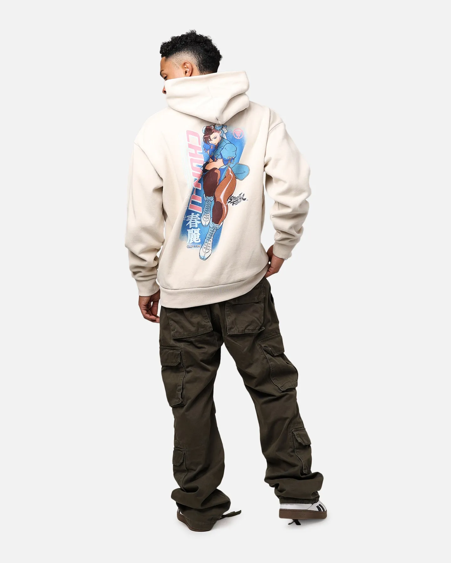 Hypland X Street Fighter Chun Li Hoodie Cream