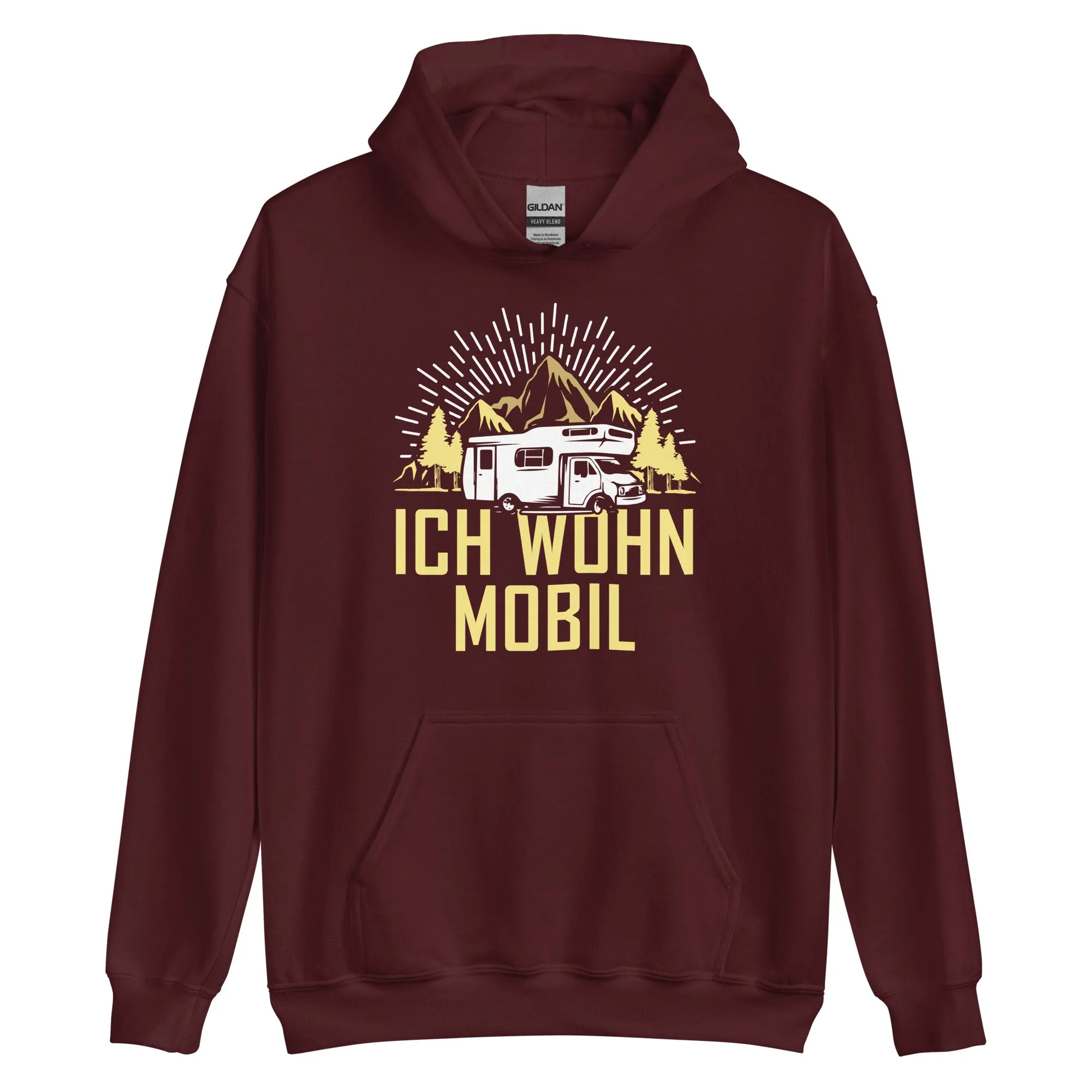 Ich wohn mobil - Unisex Hoodie