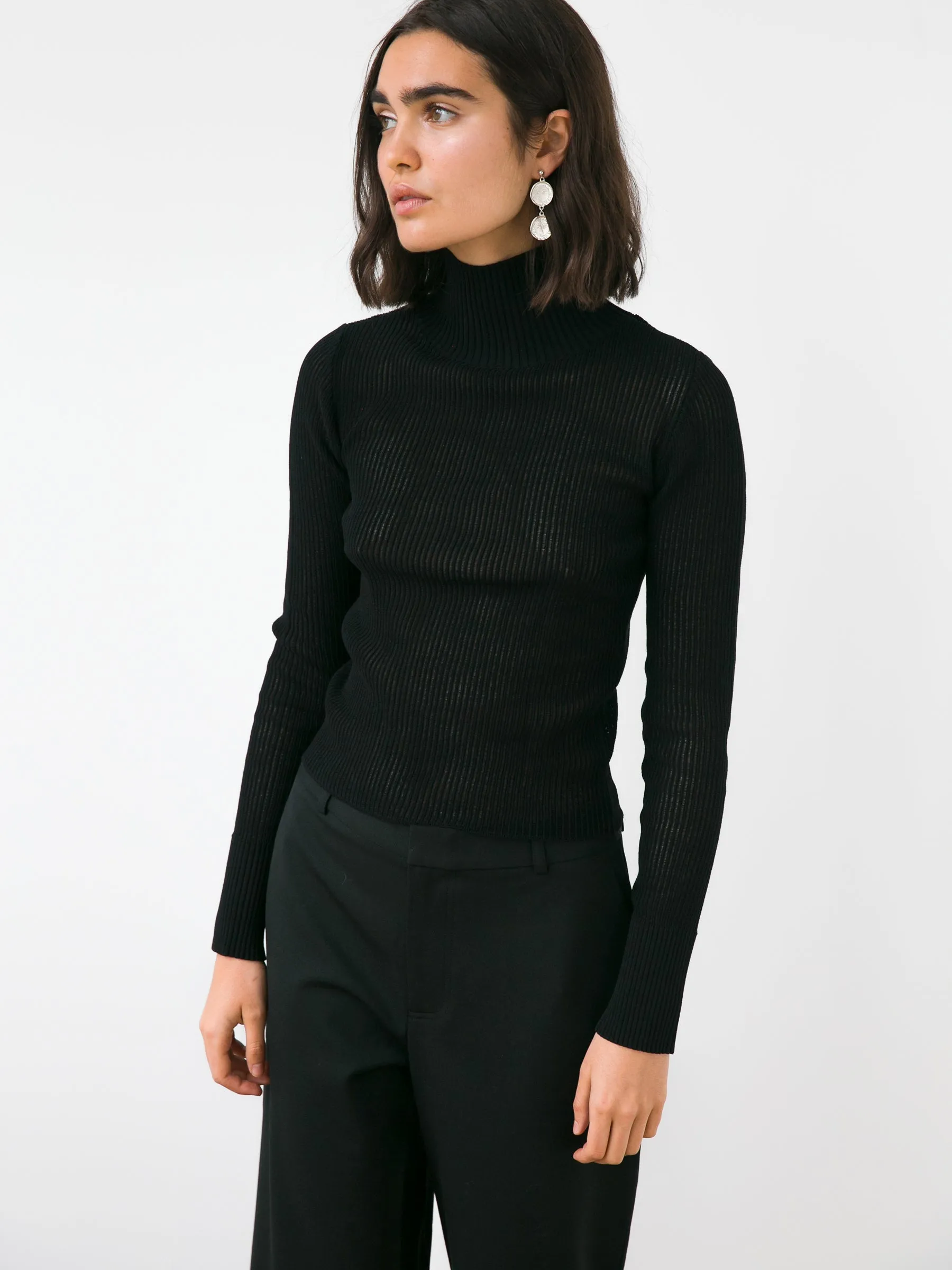 Indi High Neck Sweater