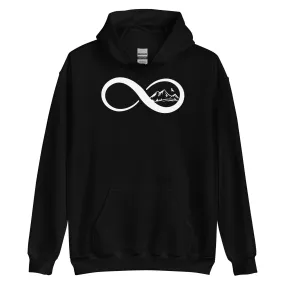 Infinity and Mountain - Unisex Hoodie