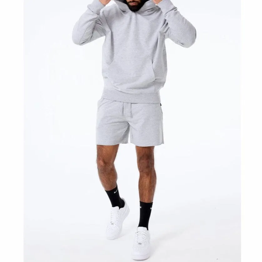 Jordan Craig Summer Breeze Pullover Hoodie (Heather Grey) 8451H