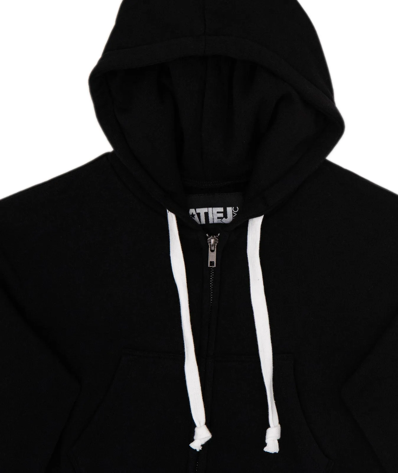 Katie J NYC Girls Dylan Crop Zip Hoodie