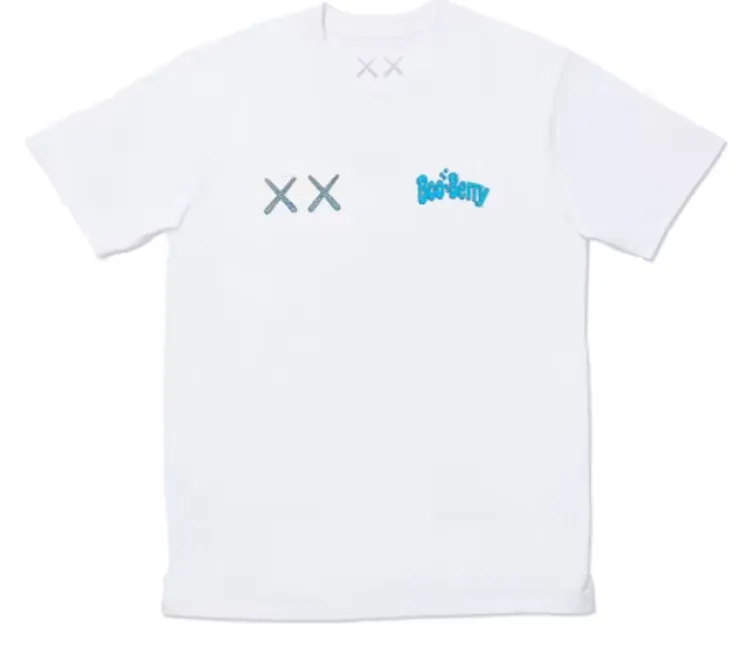 KAWS x Monsters Boo Berry T-shirt White