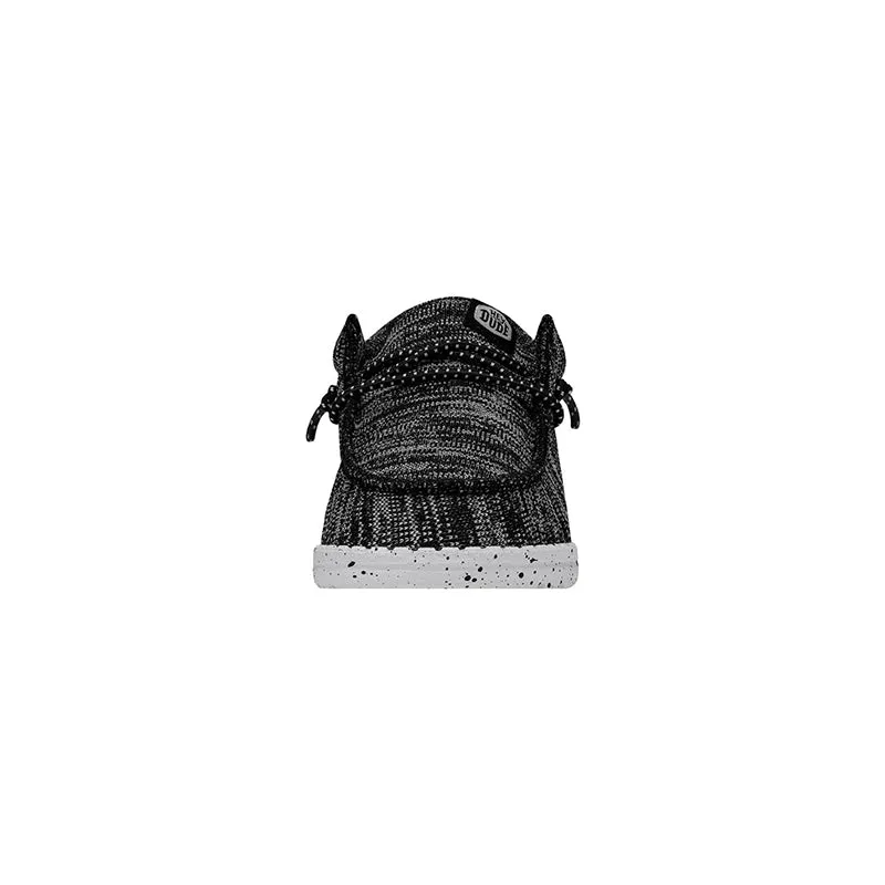 Kid's Preschool Wally Sport Knit Black/White