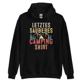 Letztes Sauberes Camping Shirt - Unisex Hoodie