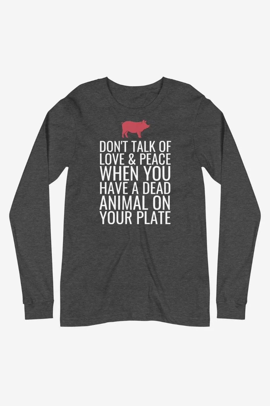 Love & Peace Unisex Long Sleeve Tee