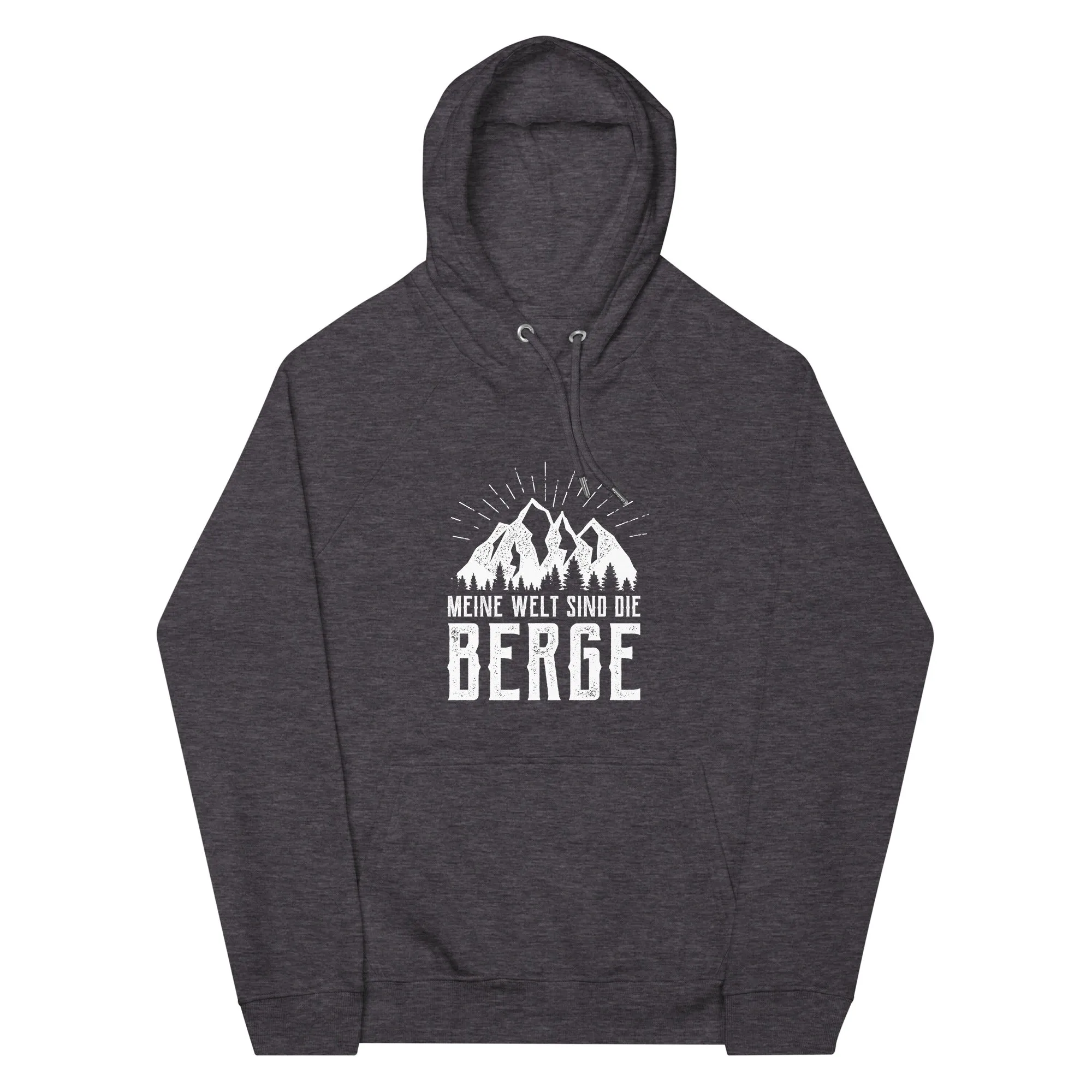 Meine Welt sind die Berge - Unisex Premium Organic Hoodie