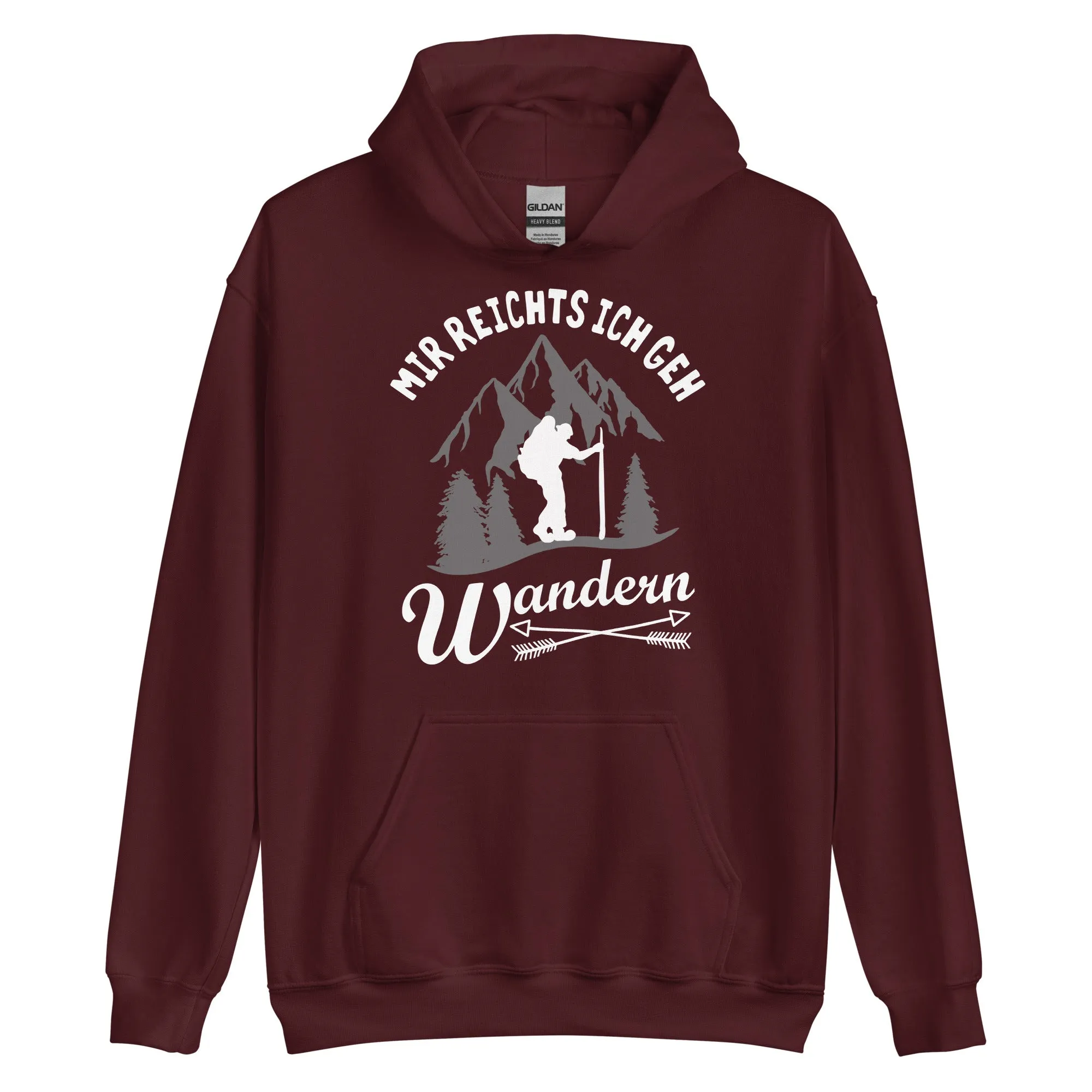 Mir reichts ich geh wandern - Unisex Hoodie