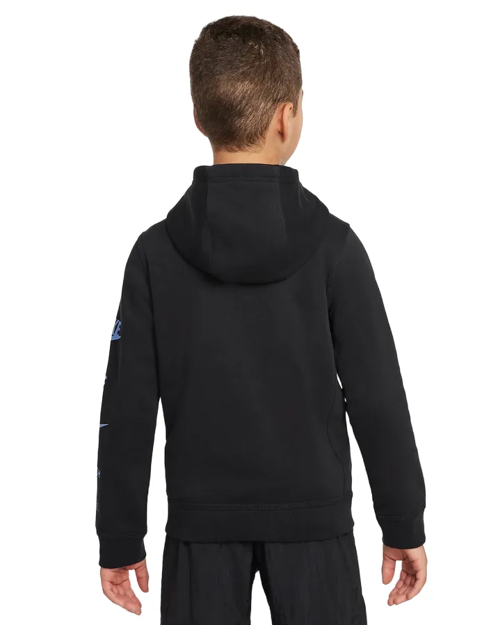 Nike Standard Issue boys hoodie FN7724-010 black