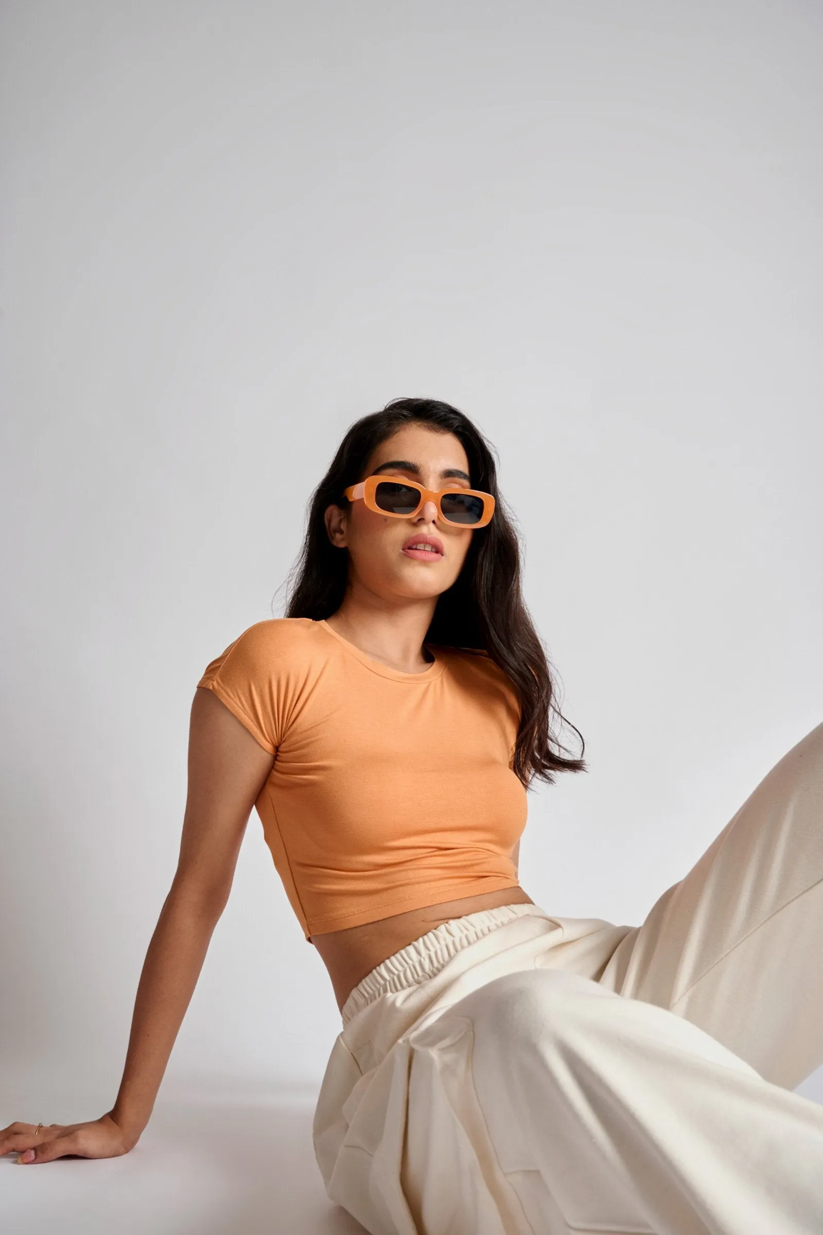 Peachy Skin Fit Crop Top