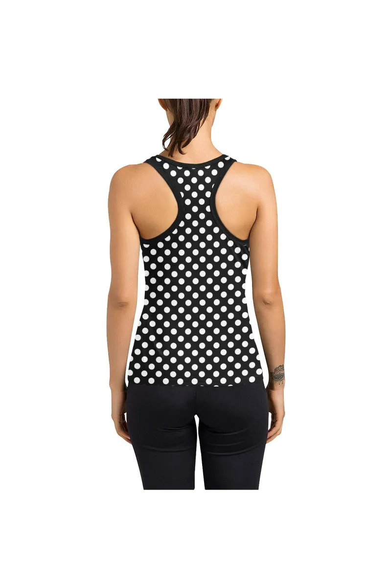 Polkadot Women's Racerback Tank Top