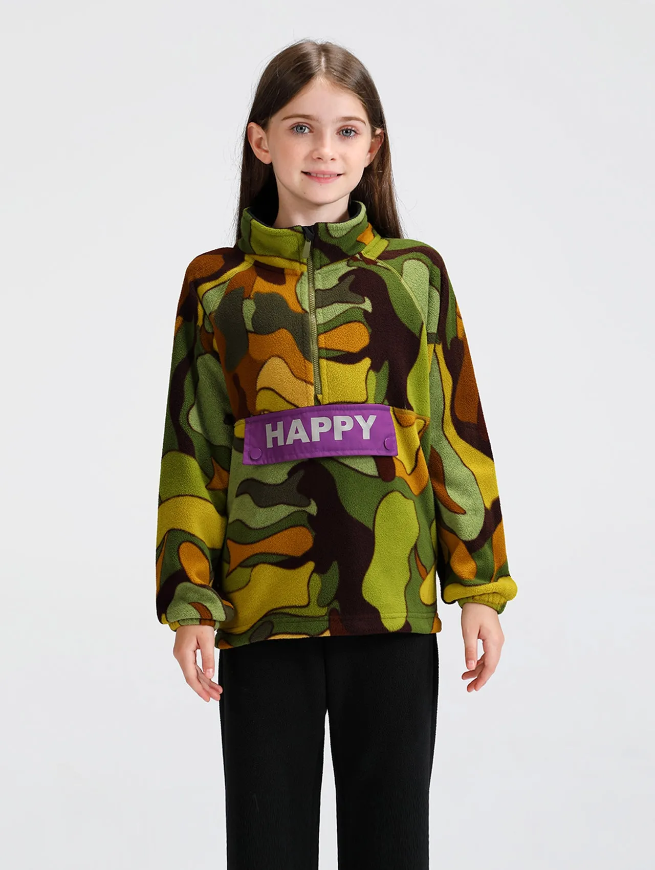 Popcorn Family Fleece Pullover