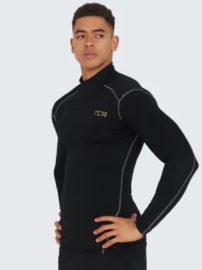 Pro Performance Compression Base Layer Long Sleeve Mock Neck For Men