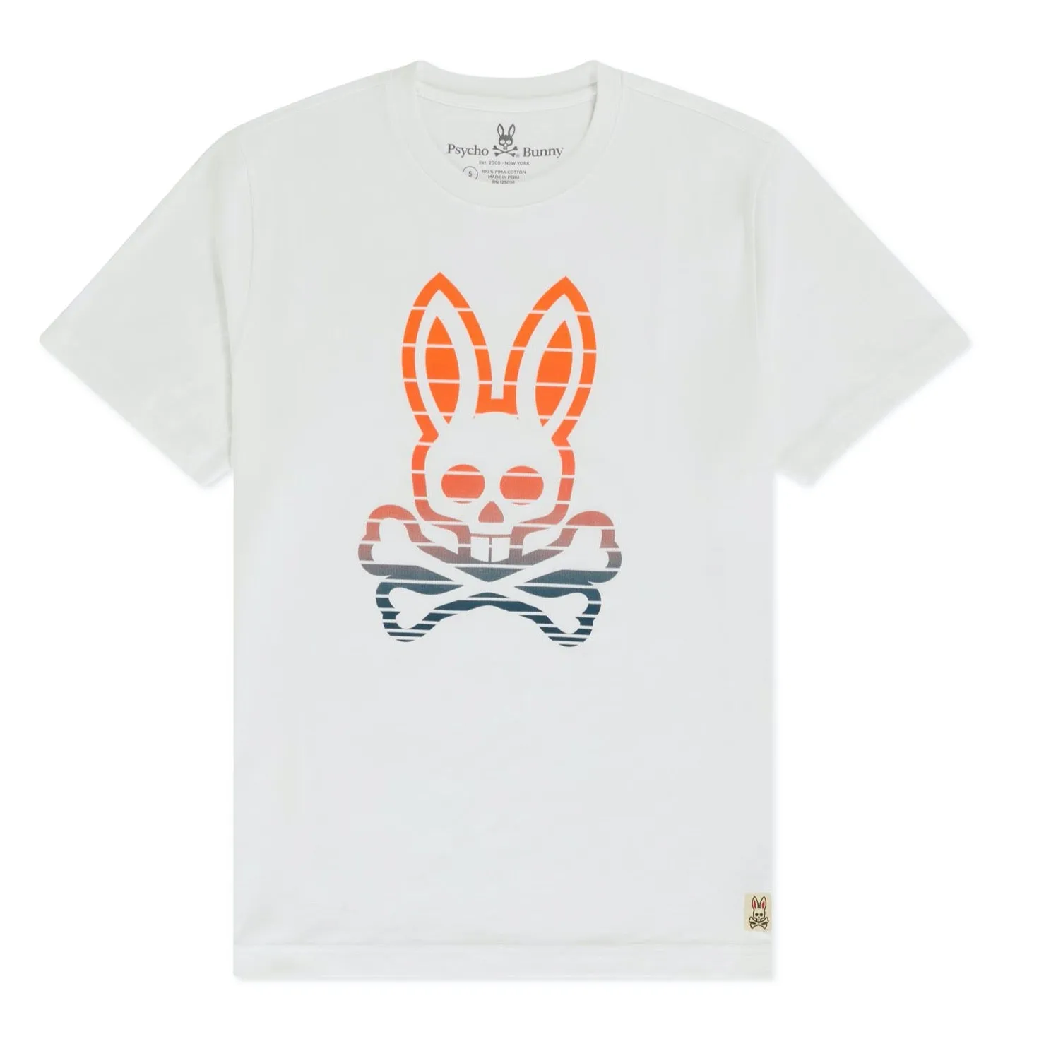 Psycho Bunny Kentmere Tee in White