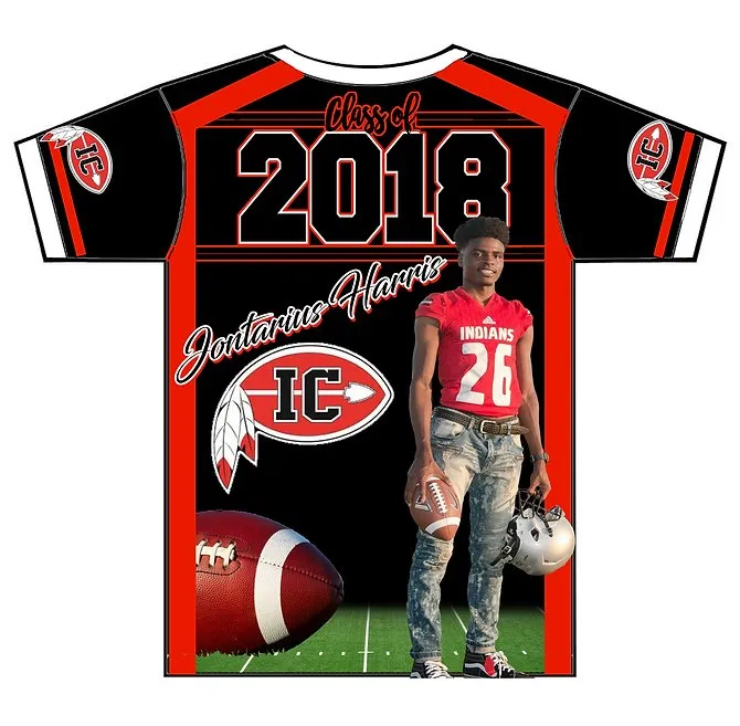 "Star Player" Custom Designed Graduation 3D shirt