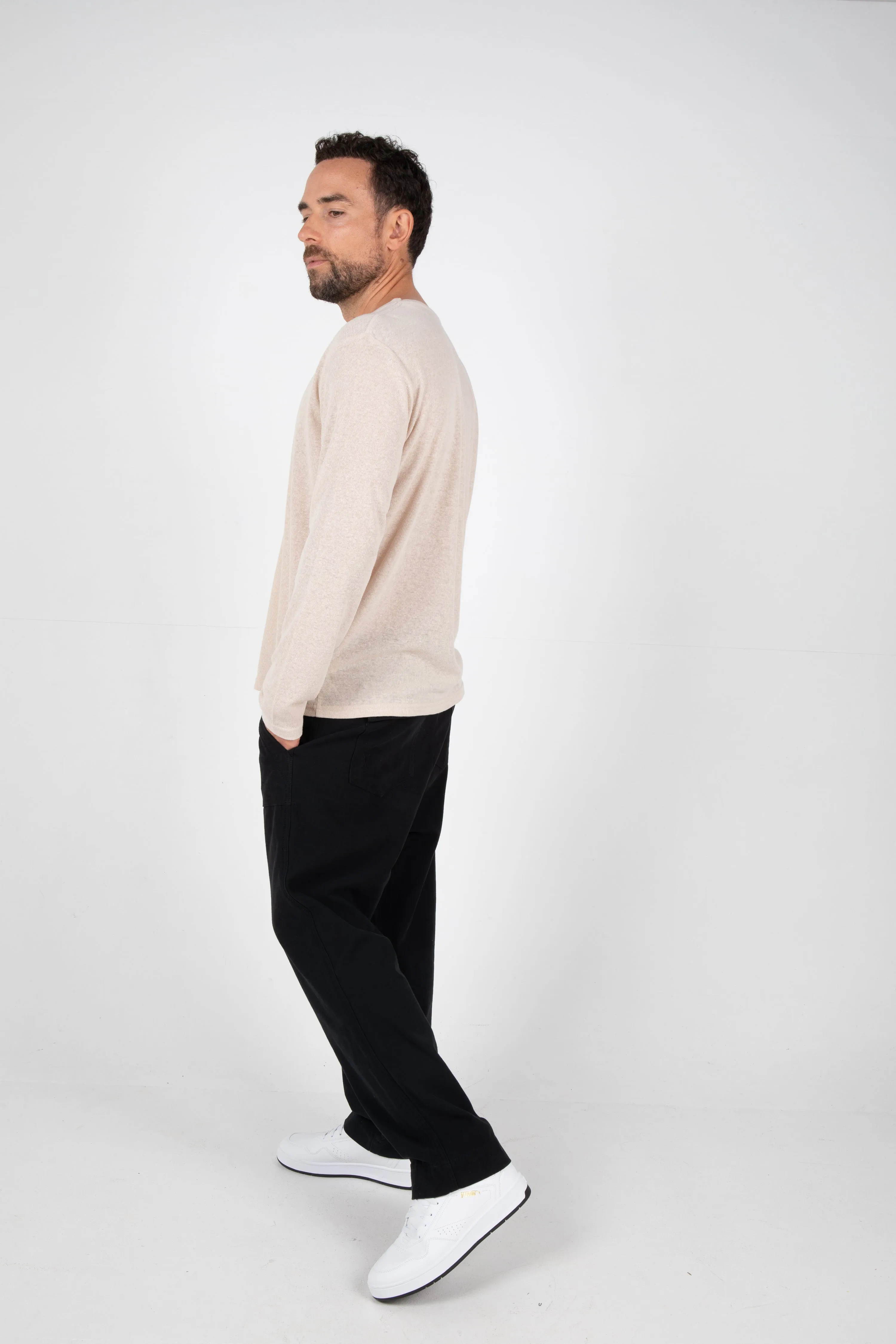 RAES LONG SLEEVE - OATMEAL