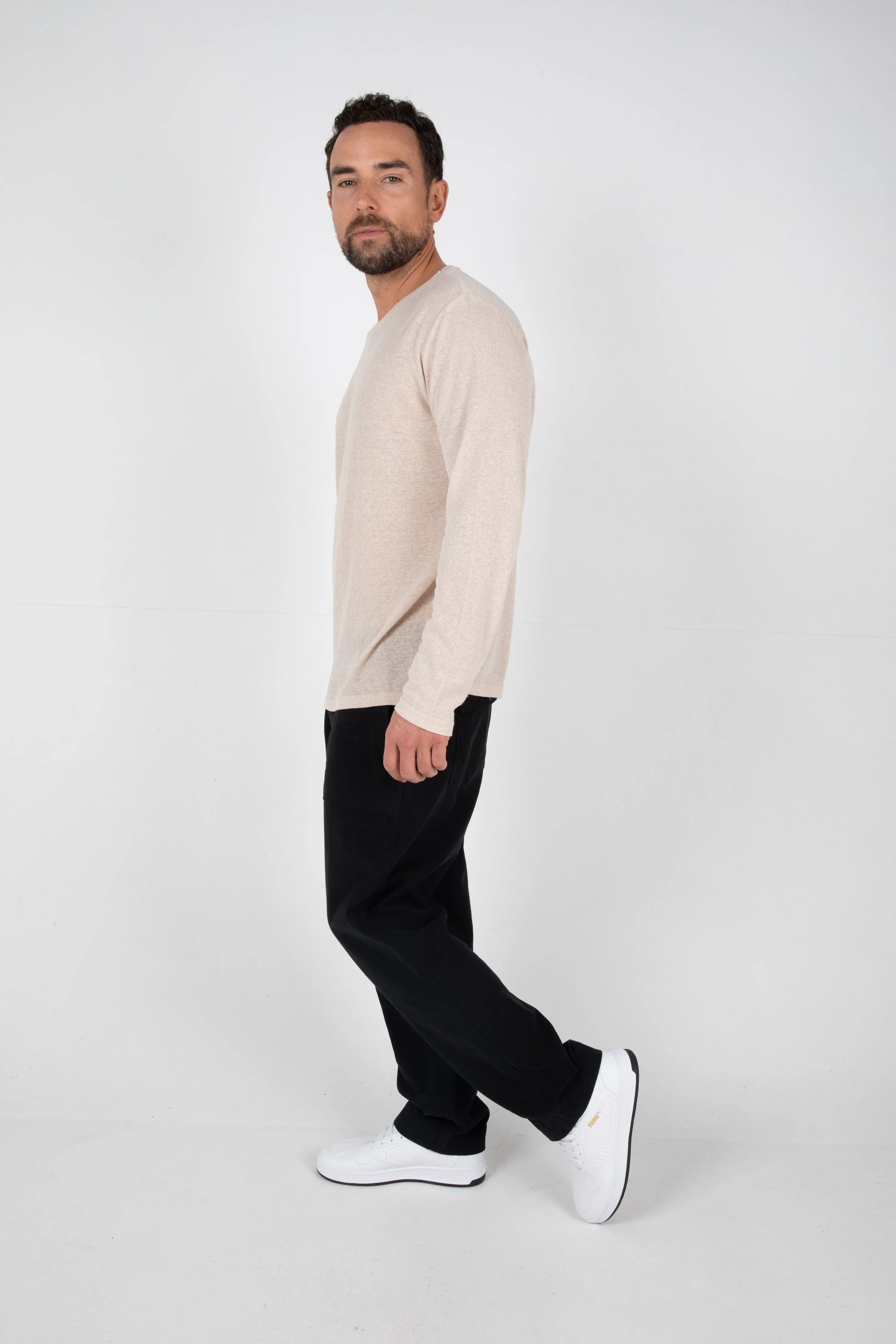 RAES LONG SLEEVE - OATMEAL