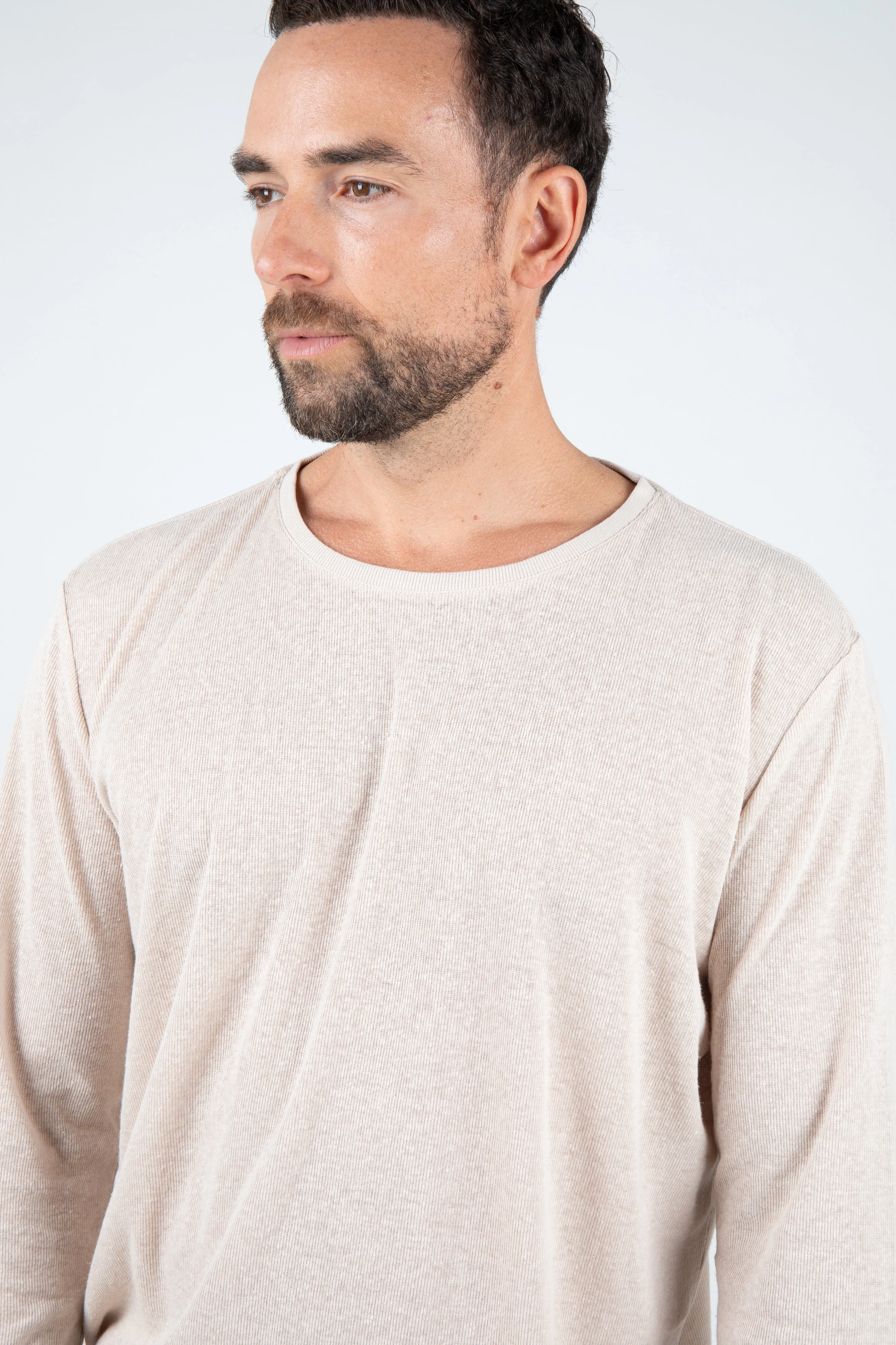 RAES LONG SLEEVE - OATMEAL