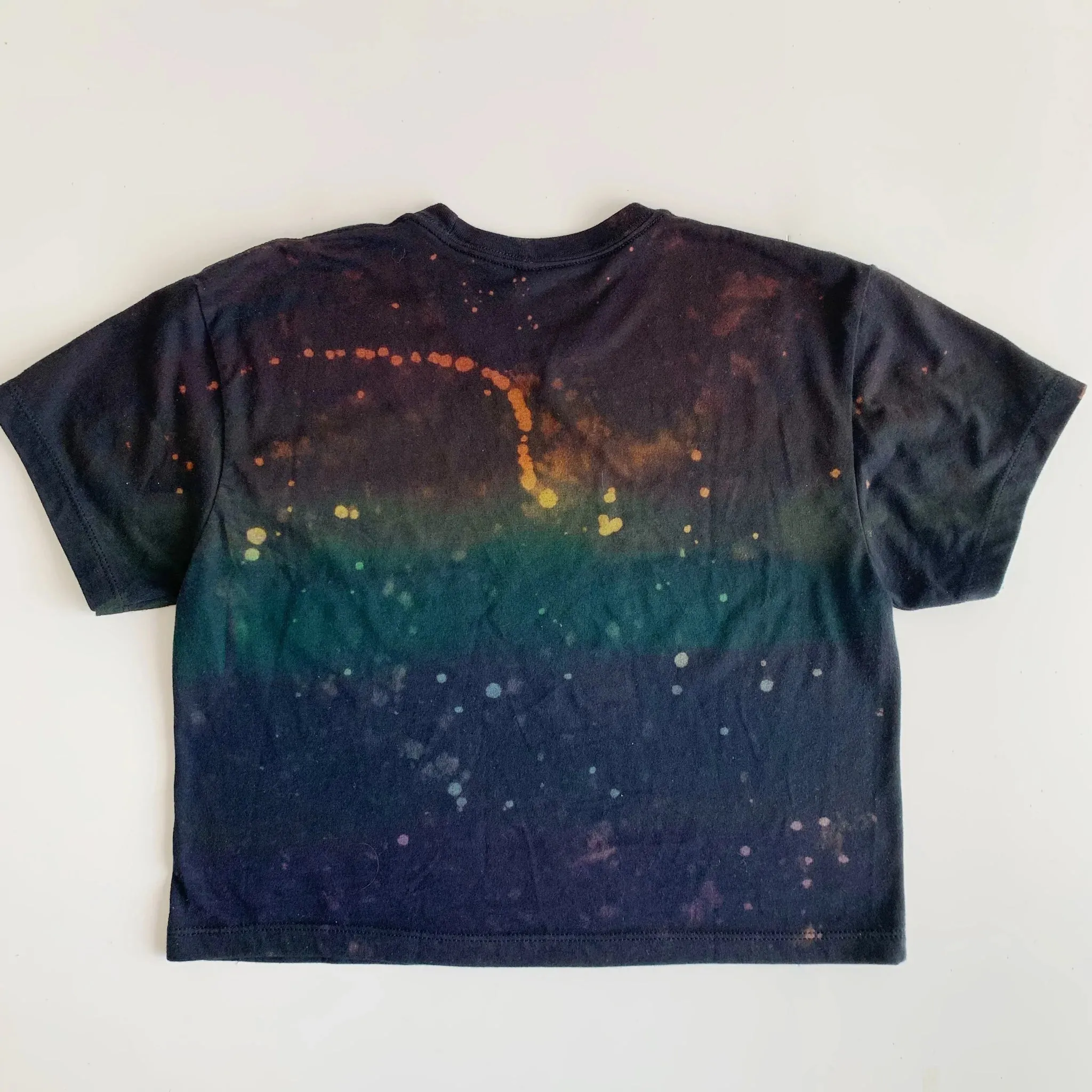 Rainbow Speckled Crop Top