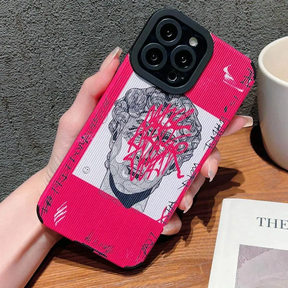 SCACPC229 Cute Phone Case For Galaxy S22 S23 Ultra S21 S20 FE Plus A52 50 51 53 71 73 32 01 03 11 12 12 21s 20 - Rose Graffiti Pattern