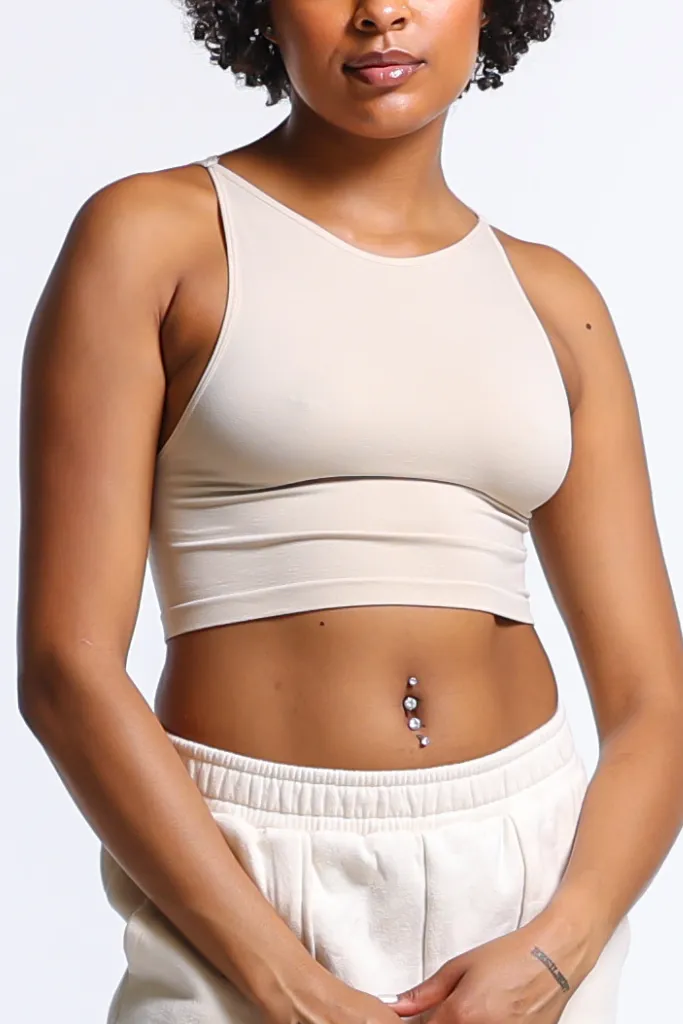 Seamless Cropped Tank Top