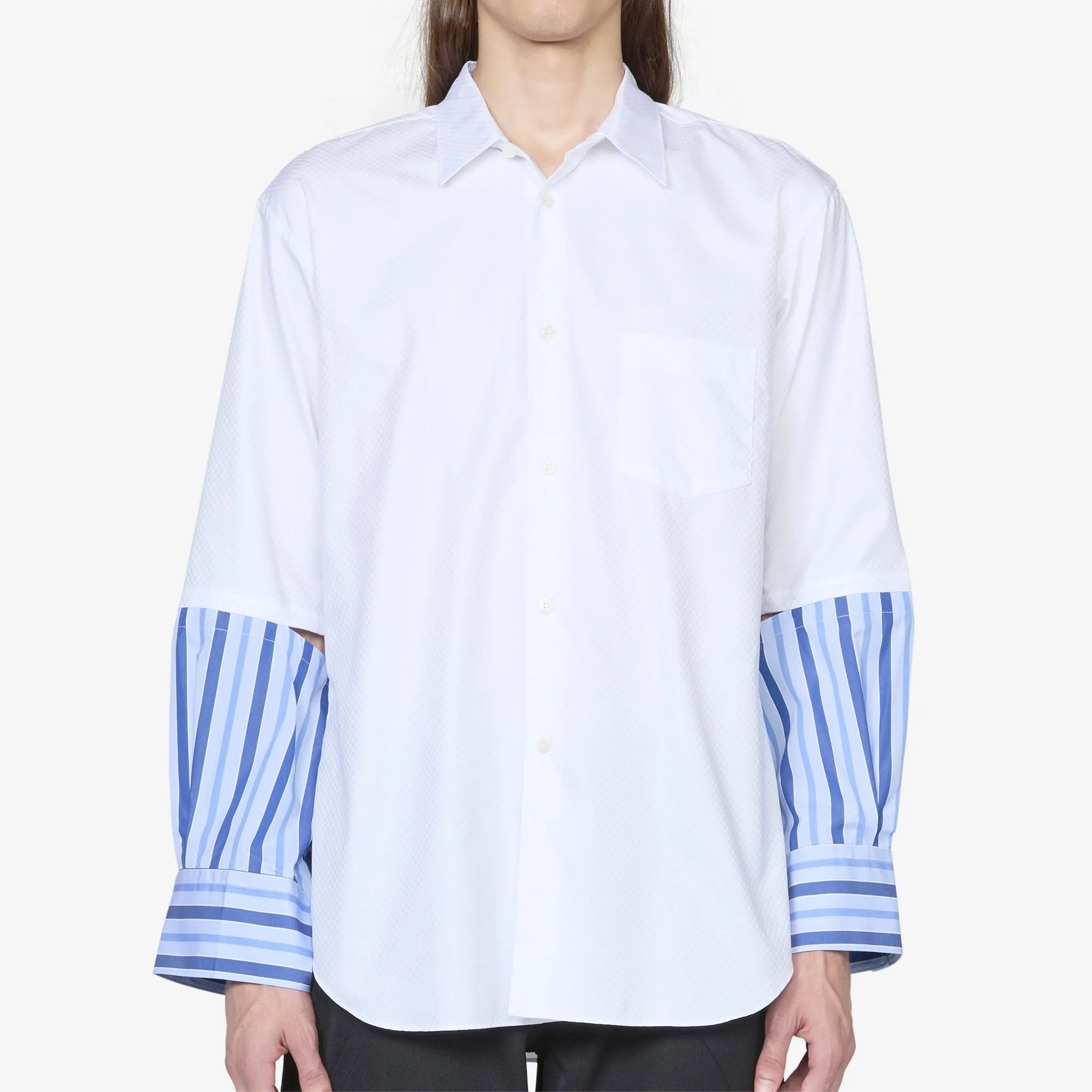 Shirt White | Stripe