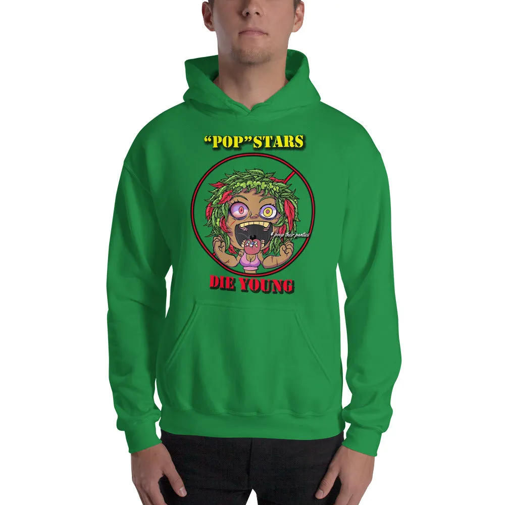 SILLE KUSH LOSER HEAD bw Unisex Hoodie