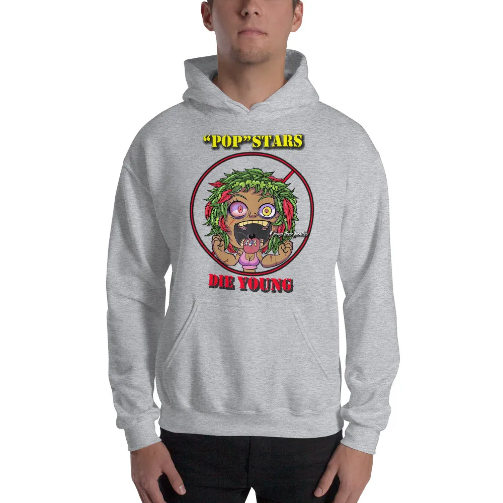 SILLE KUSH LOSER HEAD bw Unisex Hoodie