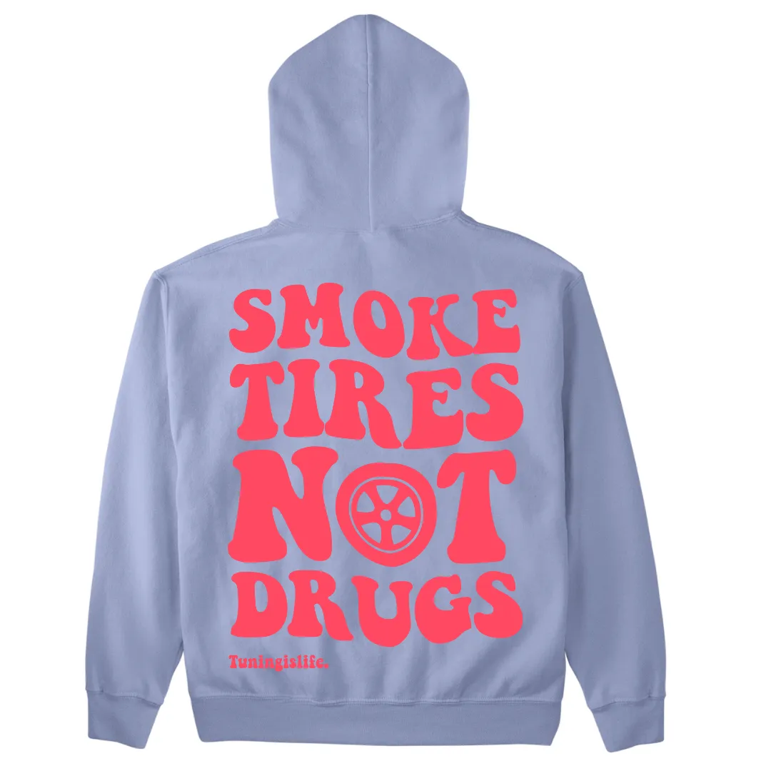 smoke tyres premium Hoodie